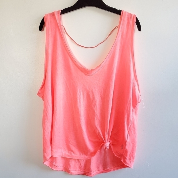 New Free People Movement Henry Active Tank Top In Bird Of Paradise Pink Small - Picture 9 of 14